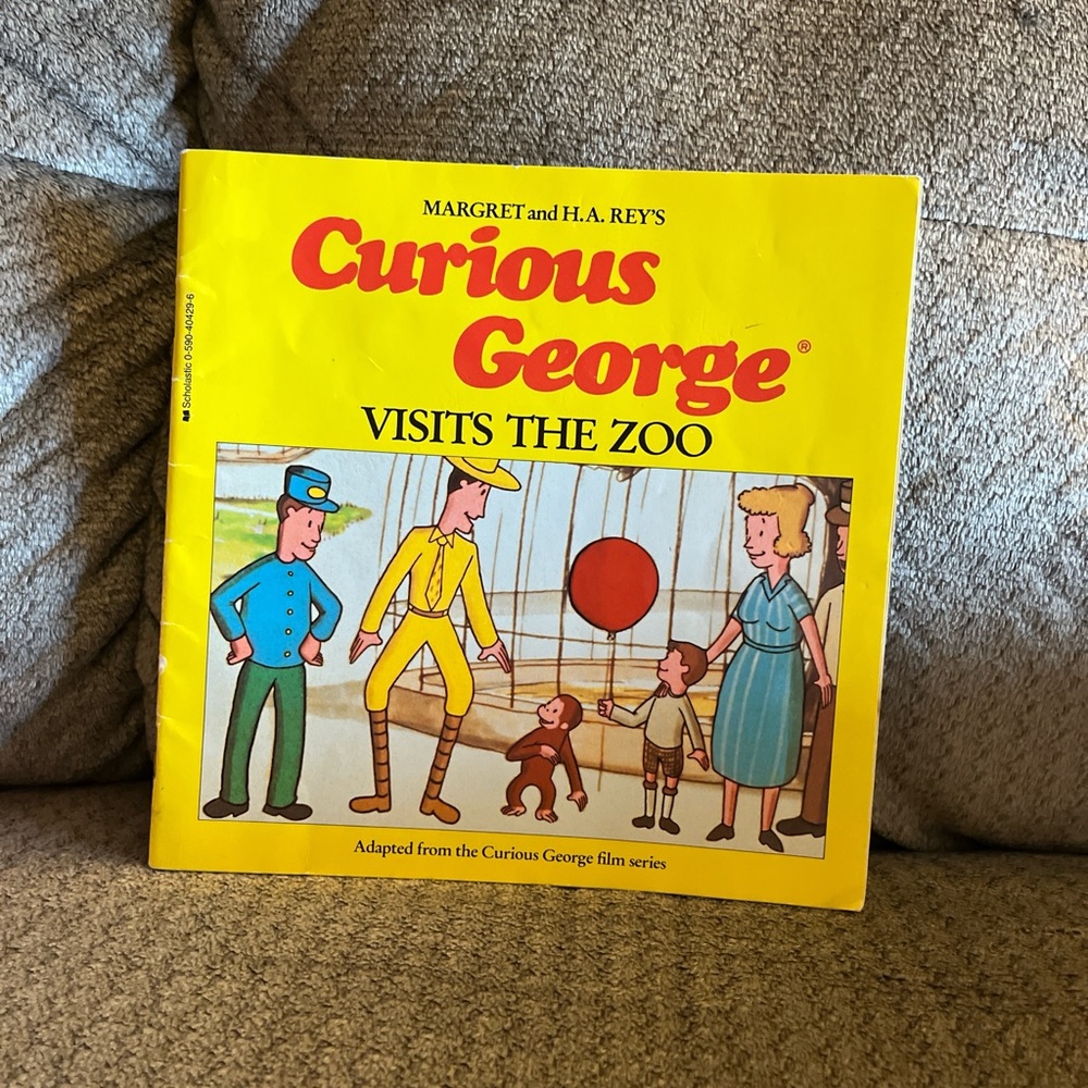 Vintage Curious George Book Collection